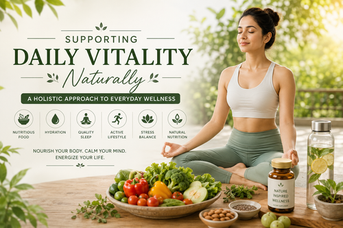 Supporting Daily Vitality Naturally: A Holistic Approach to Everyday Wellness